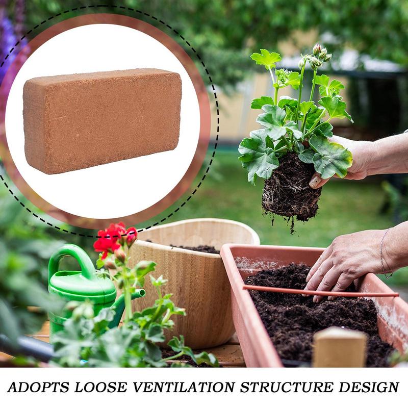 Coco Coir Block - Coir Bricks Coco Peat Potting Flower