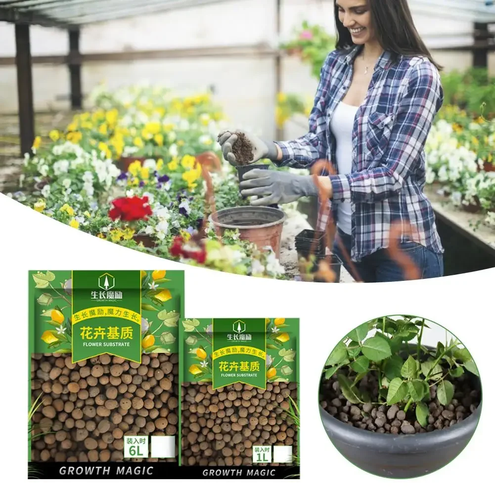 2L Organic Drainage clay balls - Clay Pebble Growing reseña y precio
