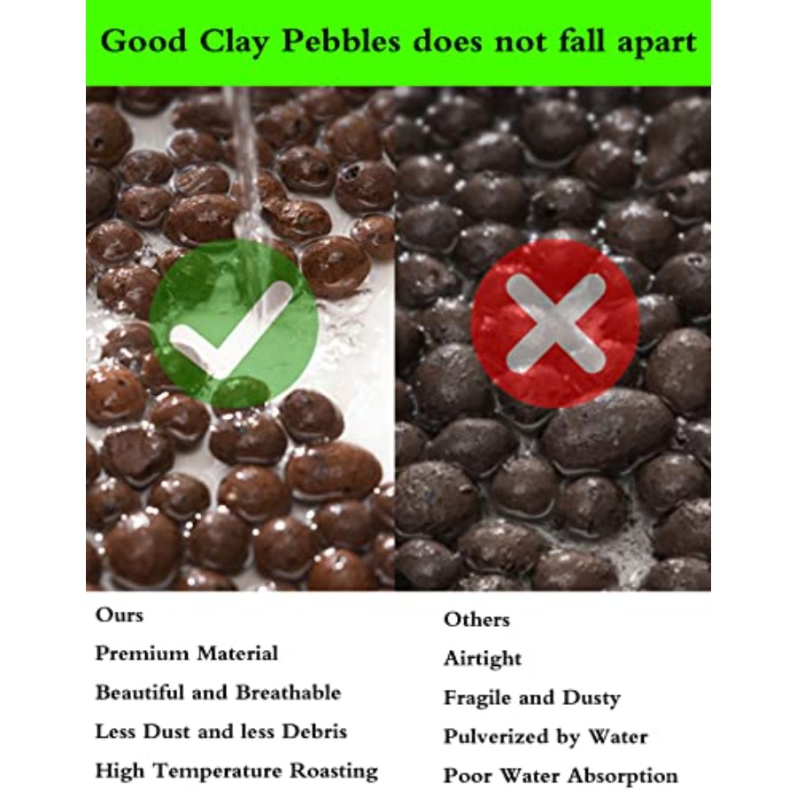 Voulosimi Clay Pebbles Hydropo - Clay Pebble Growing reseña y precio
