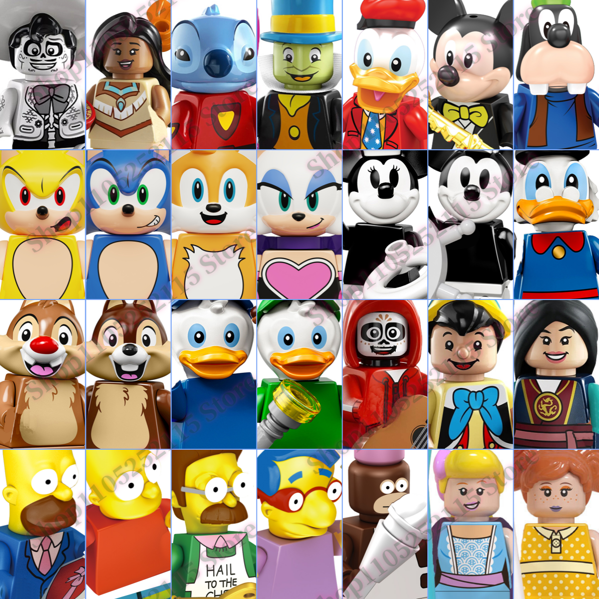 Disney movies building blocks  - Coco Coir Block reseña y precio