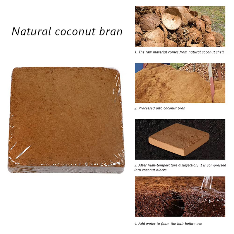 1/3/5pcs Organic Coconut Fiber - Coco Coir Block reseña y precio