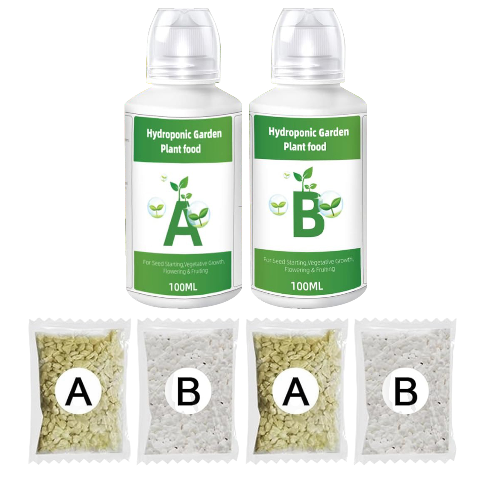 Hydroponic Nutrients Fertilize - Nutrient Solution Ab reseña y precio