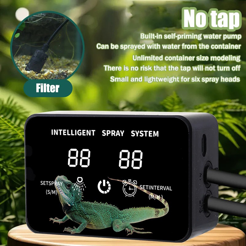Intelligent Reptile Spray Irri - Urban Farming System reseña y precio