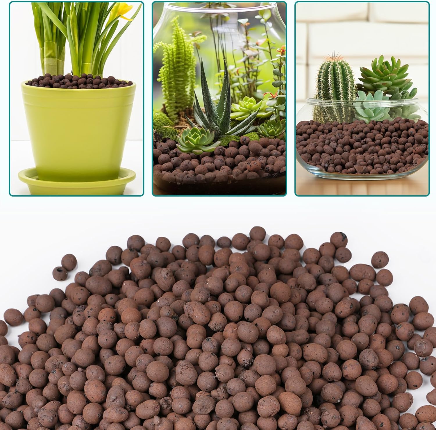 100/200G Clay Pebbles for Plan - Clay Pebble Growing reseña y precio