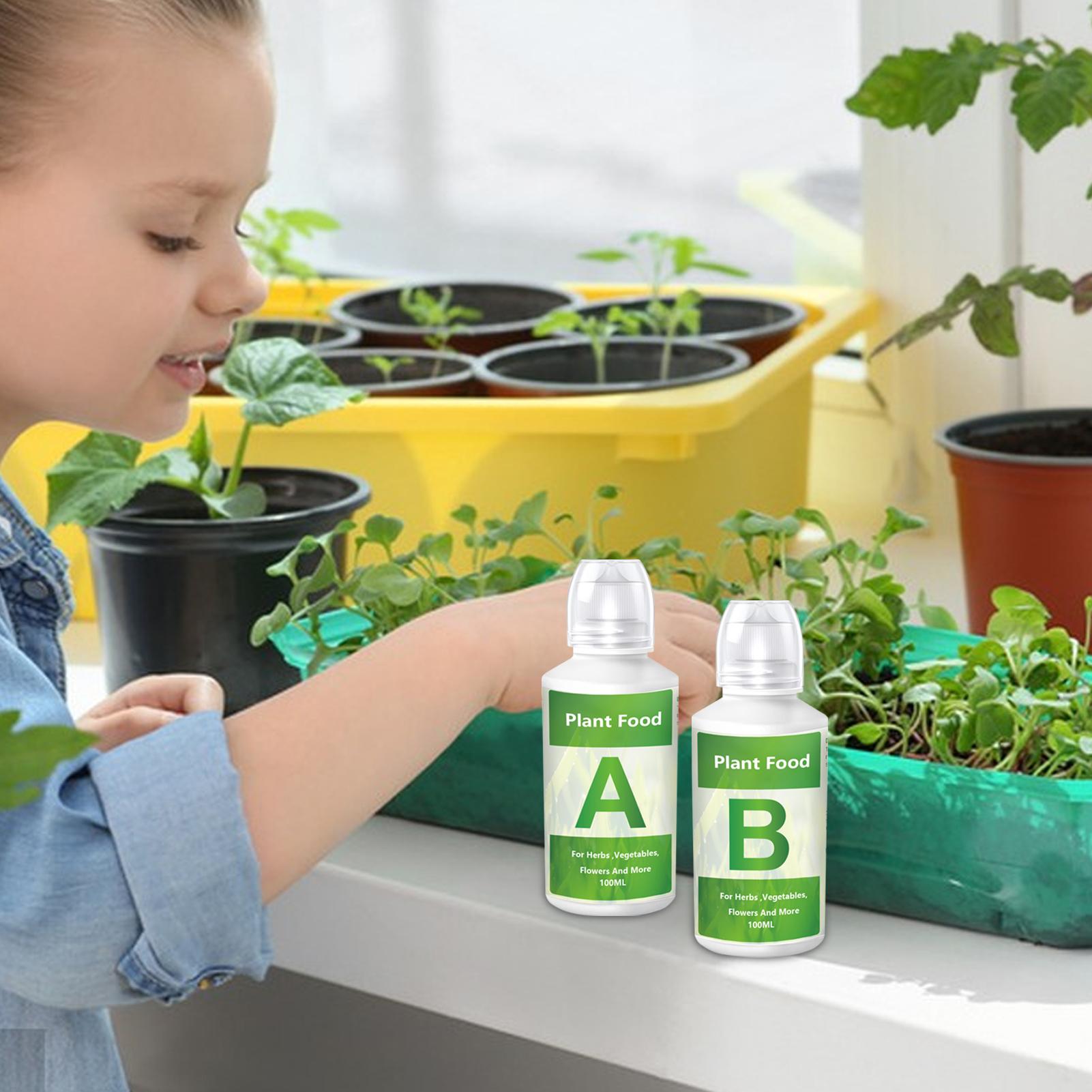 Hydroponic Nutrients Fertilize - Nutrient Solution Ab reseña y precio