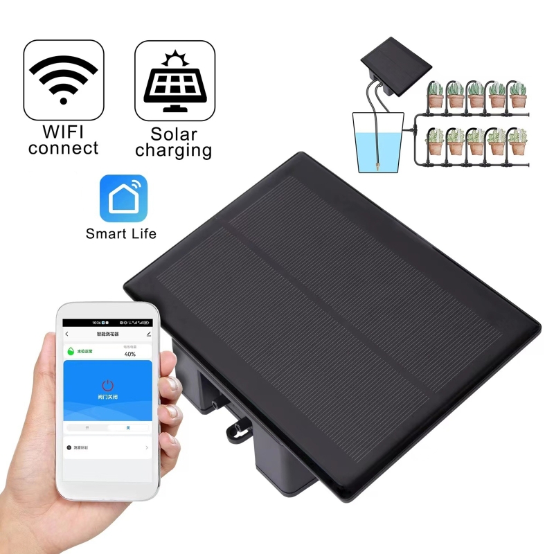 WIFI Solar Automatic Watering  - Urban Farming System reseña y precio