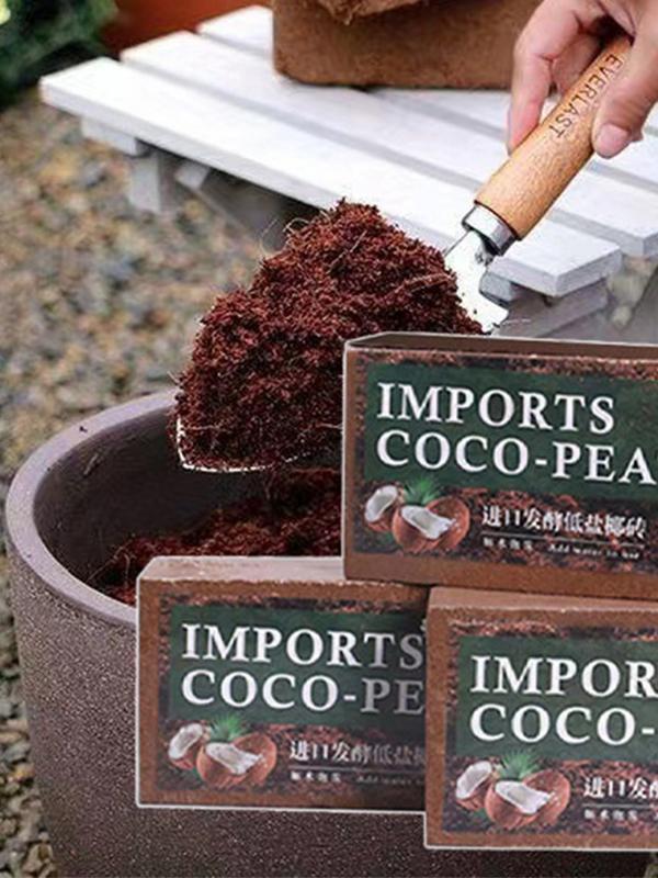 Organic Compressed Coco Coir B - Coco Coir Block reseña y precio