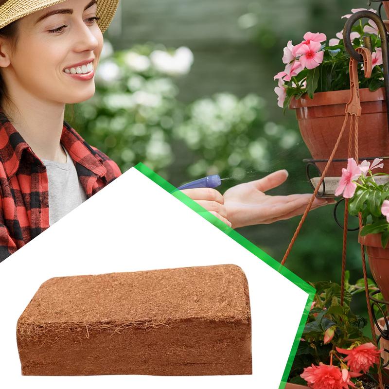 Organic Compressed Coco Coir B - Coco Coir Block reseña y precio