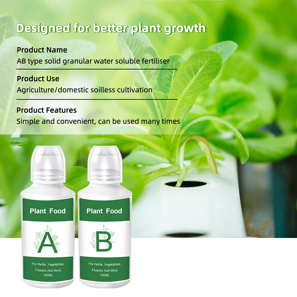 2pc(A and B) Hydroponic Nutrie - Nutrient Solution Ab reseña y precio